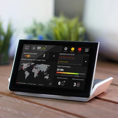 SYLink Box sur un bureau